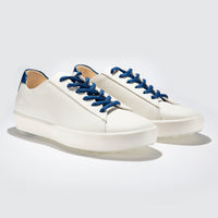 Dundee Shoes 3/4 Navy and White