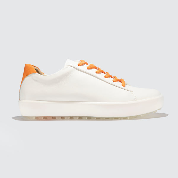 Dundee Shoe Profile Orange and White
