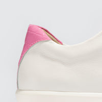 Dundee Shoe Heel Profile Pink and White